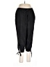 Assorted Brands Solid Black Casual Pants One size - photo 1