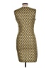 Unbranded Print Yellow Casual Dress Size L - photo 2