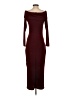 Shein Burgundy Cocktail Dress Size 4 - photo 2