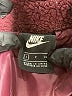 Nike 100% Polyester Color Block Burgundy Track Jacket Size S - photo 6