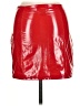Assorted Brands Red Faux Leather Skirt Size M - photo 2