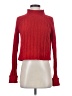 Ultra Flirt 100% Polyester Red Turtleneck Sweater Size S - photo 1