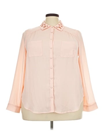 Torrid 3/4 Sleeve Blouse (view 1)