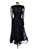 Mac Duggal 100% Polyester Black Cocktail Dress Size 6 - photo 2