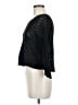Grace Elements Metallic Black Pullover Sweater Size M - photo 5