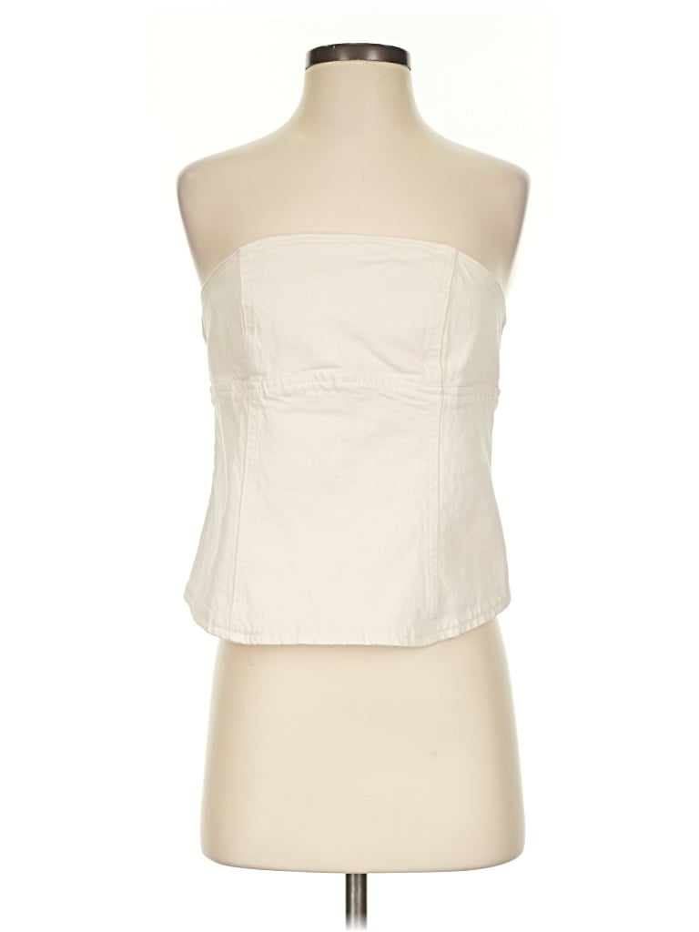 Zara Sleeveless Blouse In Neutral