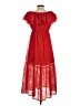 Sofia Jeans by Sofia Vergara 100% Polyester Red Casual Dress Size XS - photo 2