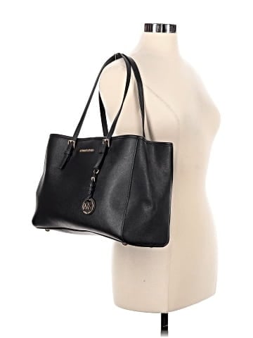 MICHAEL Michael Kors Leather Tote (view 2)