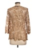 BFA Classics 100% Polyester Tan 3/4 Sleeve Blouse Size L - photo 2