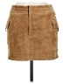 Wilsons Leather 100% Leather Tan Leather Skirt Size 6 - photo 2
