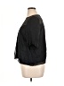 FRAME 100% Cotton Black Short Sleeve Blouse Size XL - photo 5