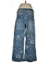 Assorted Brands Floral Blue Jeans Size 31 waist (petite) - photo 2