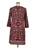 Max Studio Paisley Burgundy Casual Dress Size XL - photo 2