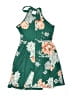 Gorlya 100% Polyester Tropical Green Dress Size 12 - photo 2
