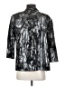 N Touch Print Silver Blazer Size S - photo 2