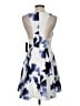 Lulus 100% Polyester Graphic Blue Cocktail Dress Size S - photo 2