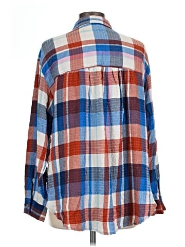 Pilcro Long Sleeve Button-Down Shirt (view 2)