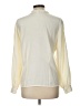 San Andre 100% Polyester Ivory Long Sleeve Blouse Size 10 - photo 2