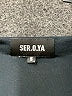 Ser.O.Ya Black Long Sleeve Top Size S - photo 7