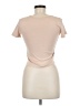 Zara Tan Short Sleeve T-Shirt Size M - photo 2