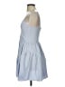 Open Edit Solid Blue Casual Dress Size S - photo 5