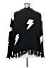 White Birch 100% Acrylic Stars Black Pullover Sweater Size 2X - photo 2