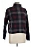 Naadam Plaid Burgundy Wool Pullover Sweater Size L - photo 1