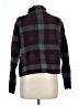 Naadam Plaid Burgundy Wool Pullover Sweater Size L - photo 2