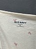 Old Navy 100% Cotton Hearts Ivory Short Sleeve Blouse Size XXL - photo 7
