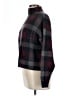 Naadam Plaid Burgundy Wool Pullover Sweater Size L - photo 5