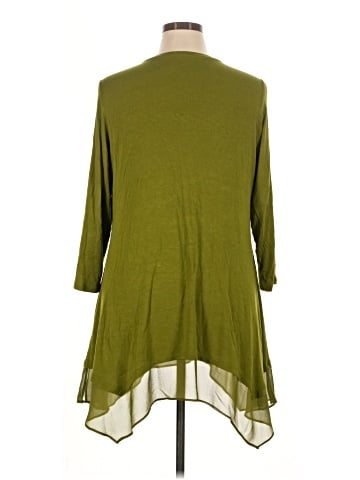 LOGO by Lori Goldstein 3/4 Sleeve T-Shirt (view 2)
