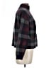 Naadam Plaid Burgundy Wool Pullover Sweater Size L - photo 4