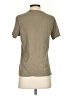 Set Active 100% Cotton Solid Tan Short Sleeve T-Shirt Size S - photo 2