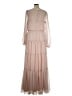 Mac Duggal 100% Polyester Tan Cocktail Dress Size 16 - photo 2