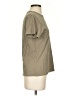 Set Active 100% Cotton Solid Tan Short Sleeve T-Shirt Size S - photo 4