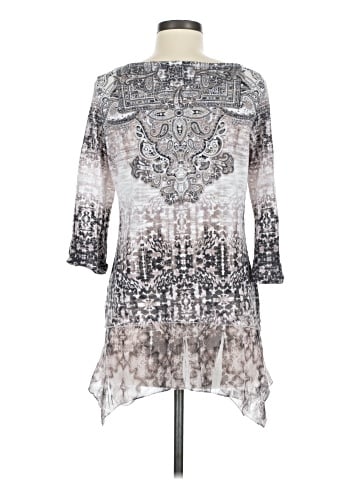 One World 3/4 Sleeve Blouse (view 2)