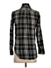 Gap Plaid Black Long Sleeve Button-Down Shirt Size XS - photo 2