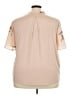 Ava & Viv Tan Short Sleeve Blouse Size 3X - photo 2