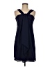 Shoshanna 100% Polyester Solid Blue Cocktail Dress Size 6 - photo 1