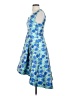 Adrianna Papell Tropical Blue Cocktail Dress Size 0 - photo 5