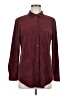 Chico's Burgundy Long Sleeve Blouse Size Med (1) - photo 1