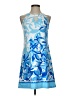 Barbara Gerwit Tropical Blue Cocktail Dress Size S - photo 1