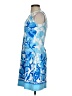 Barbara Gerwit Tropical Blue Cocktail Dress Size S - photo 5