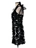 Unbranded 100% Polyester Black Cocktail Dress Size 9 - photo 5