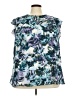 Ava & Viv 100% Polyester Blue Sleeveless Blouse Size 4X - photo 1
