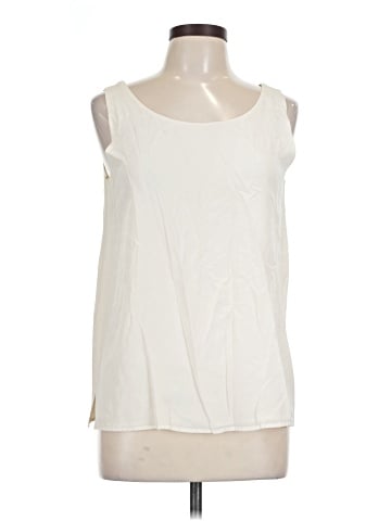 Classiques Entier Sleeveless Silk Top (view 1)