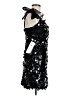 Unbranded 100% Polyester Black Cocktail Dress Size 9 - photo 4