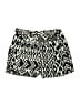 Topshop 100% Polyester Print Black Shorts Size 6 - photo 2