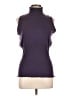 Worth Purple Short Sleeve Turtleneck Size L - photo 1