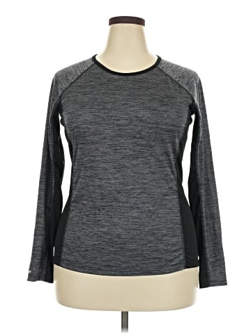 Danskin Now Long Sleeve Top (view 1)